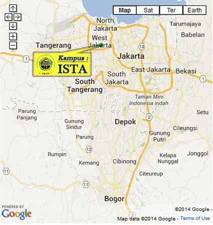 Campus Map & Location Institute of Science and Technology Al Kamal Jakarta Nomor